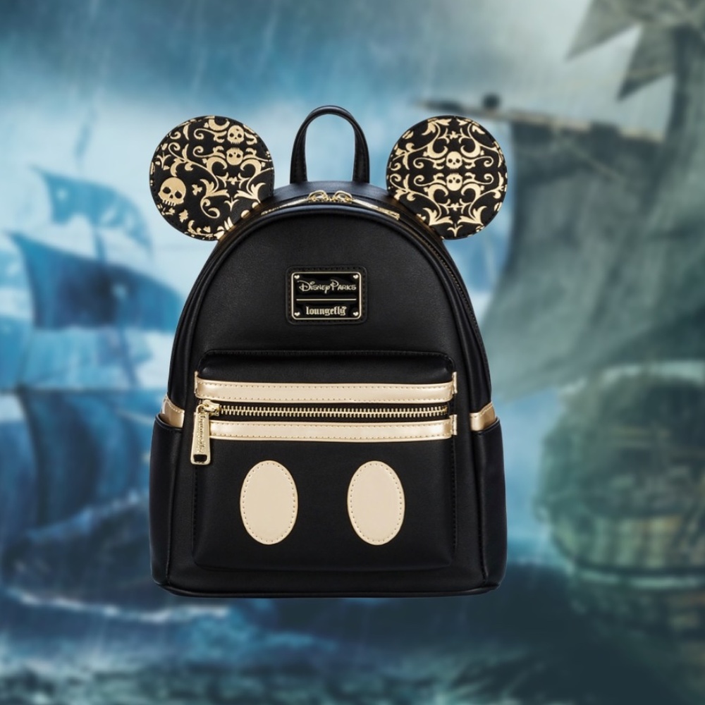 Loungefly Mickey‎ Mouse Pirates of the Caribbean Attraction Mini Backpack